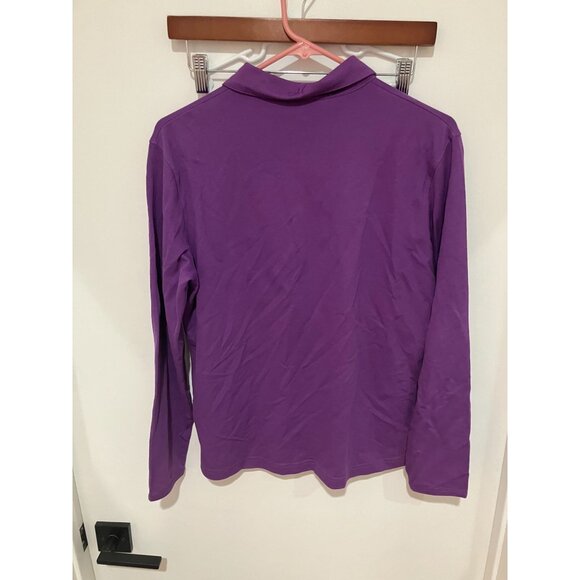 Masters Golf Fashion Women's Vintage Rare Golf Polo, Purple, Size 10 - Picture 4 of 7